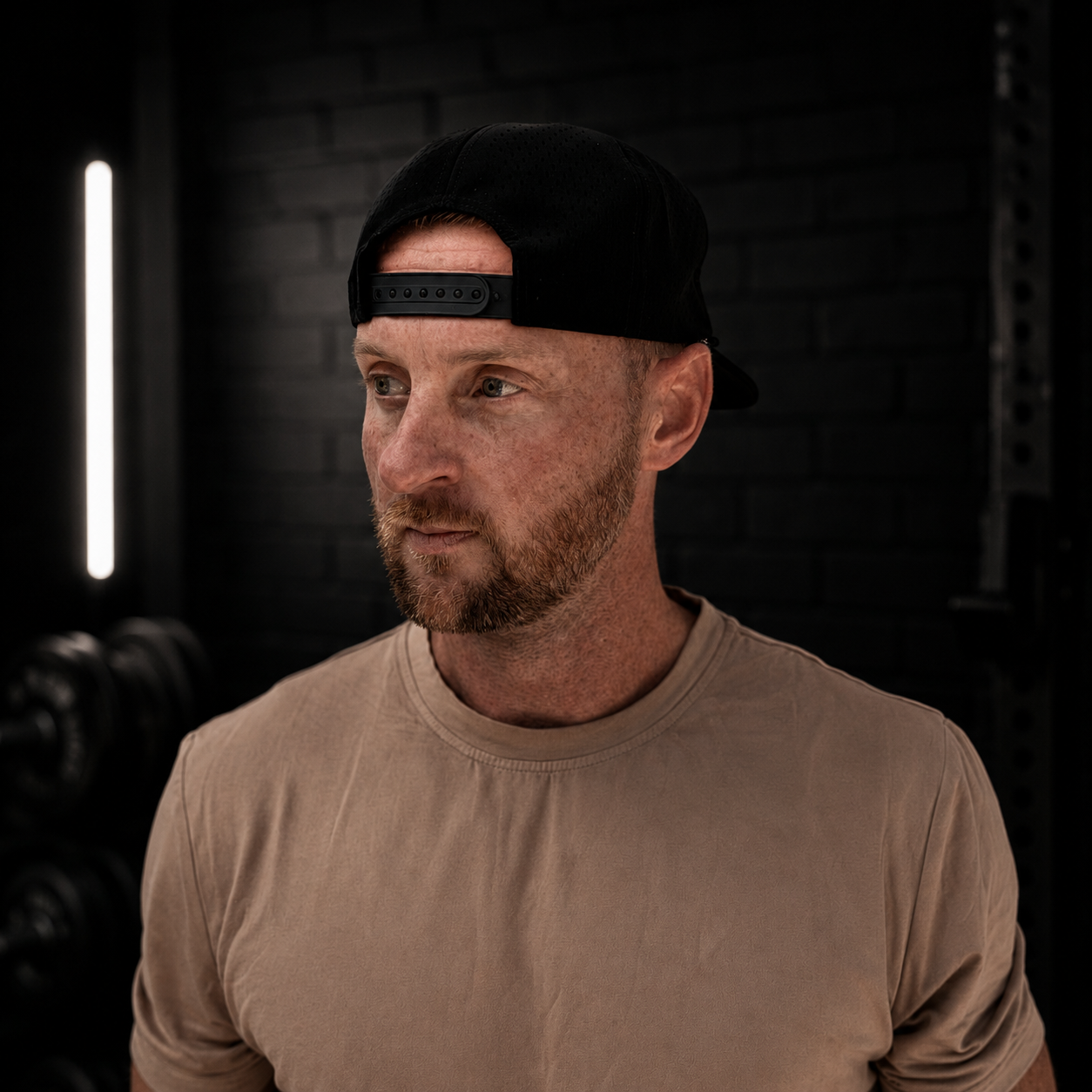 The AG/NS Rise Flat Brim Performance Hat