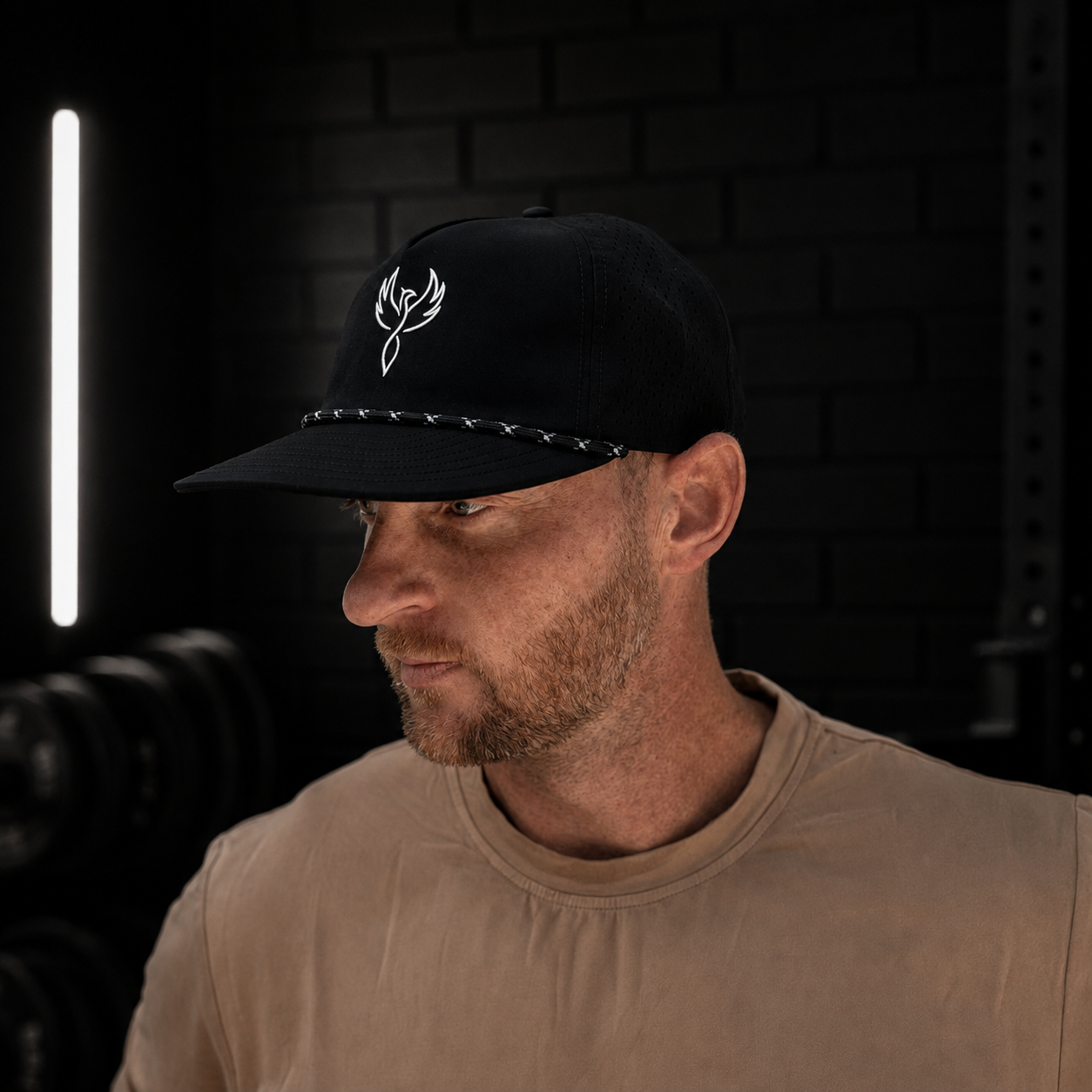 The AG/NS Rise Flat Brim Performance Hat