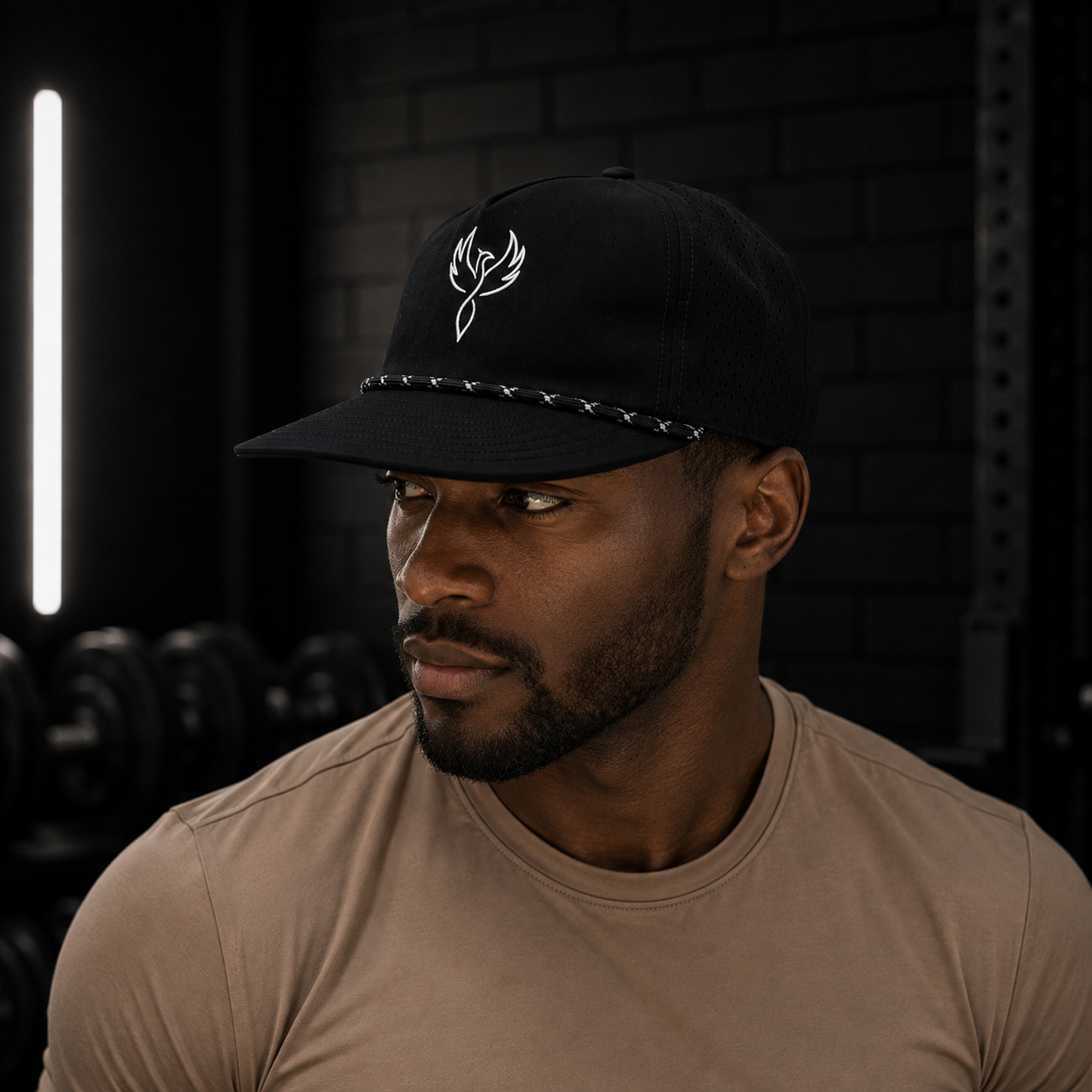 The AG/NS Rise Flat Brim Performance Hat