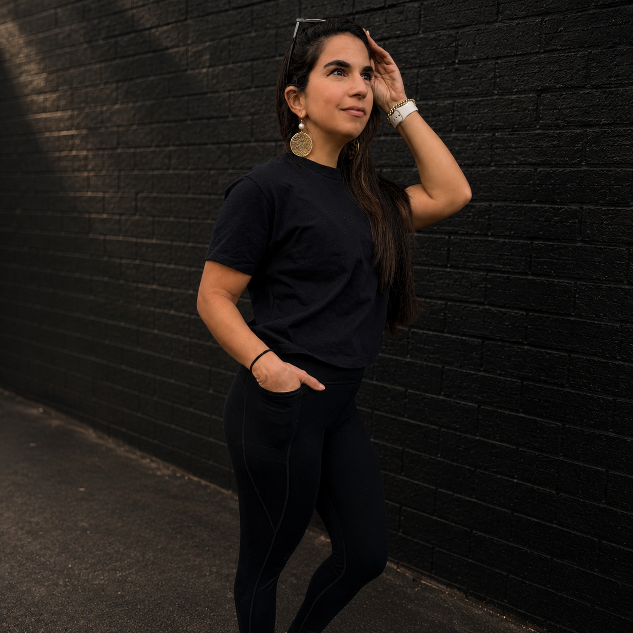 AG/NS THE STANDARD BOXY TEE