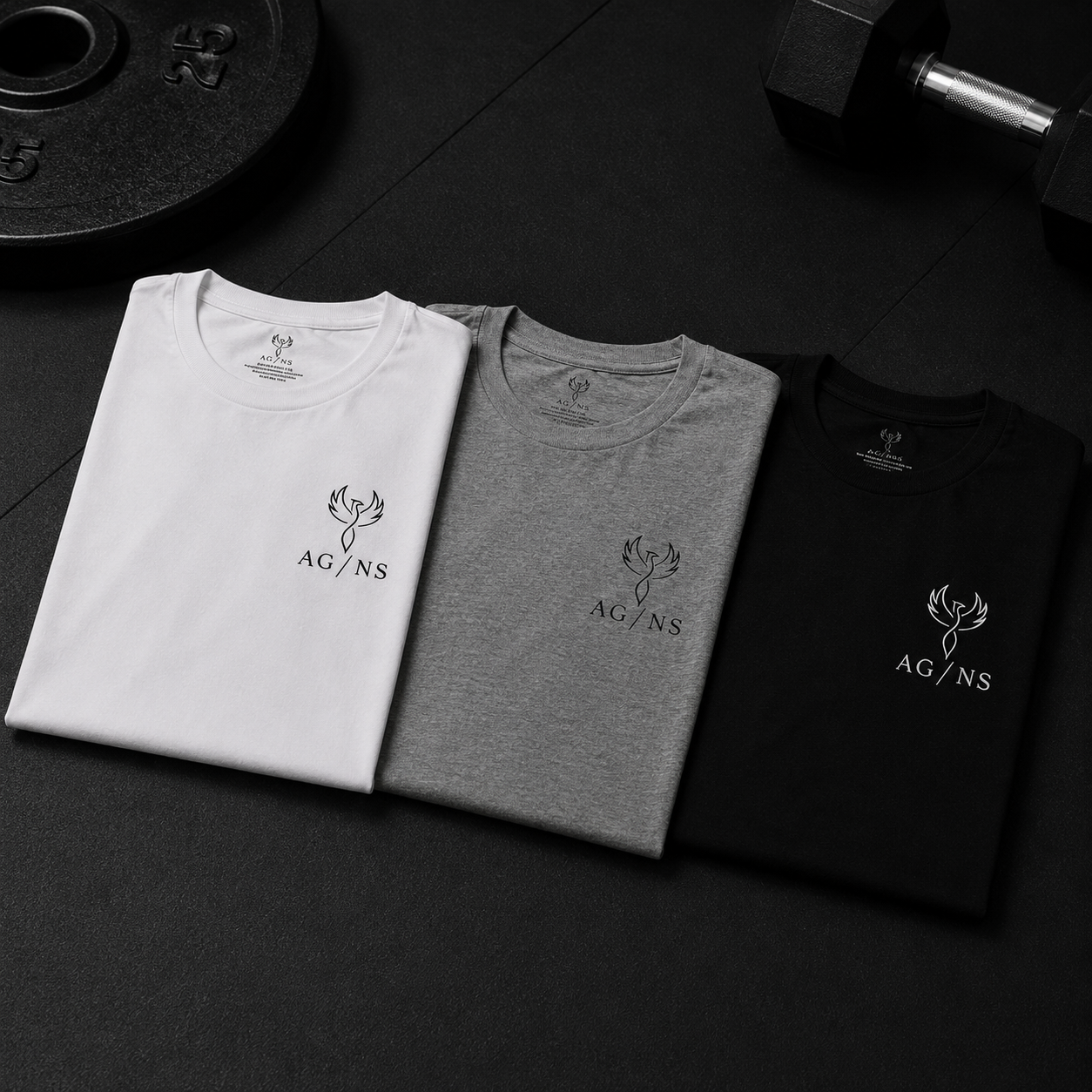 AG/NS The Standard Tee - White
