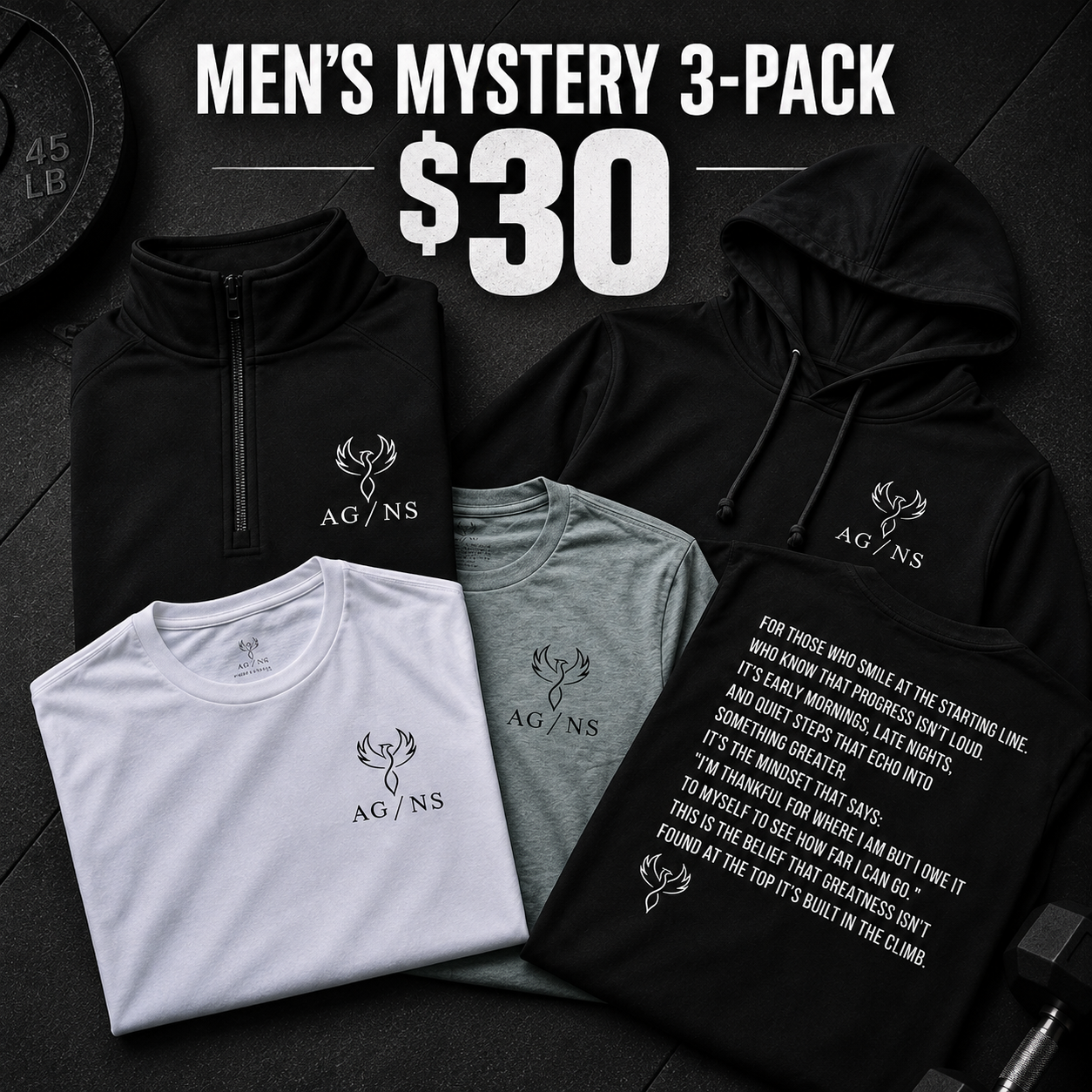 The AG/NS Men's Mystery Pack