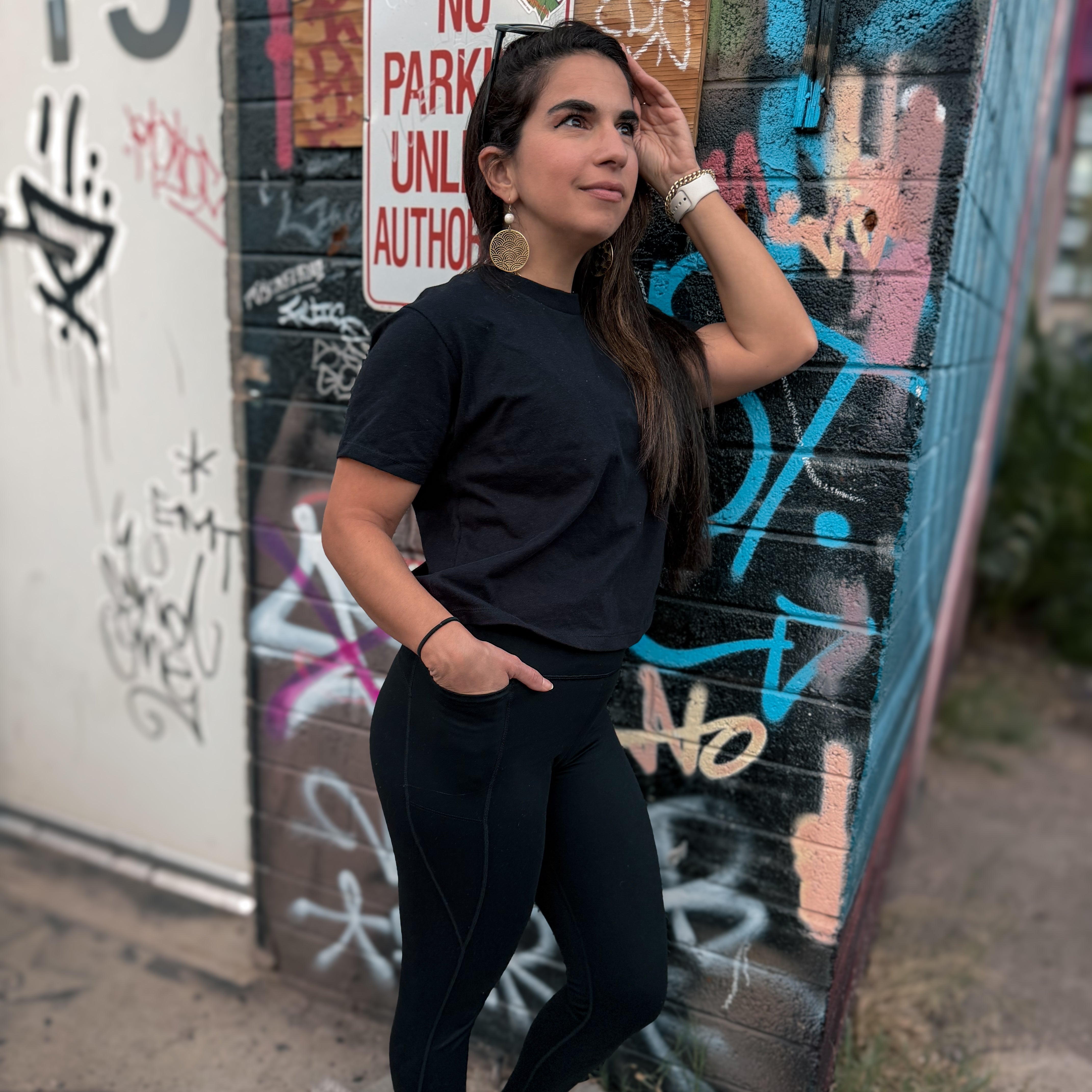 Women's AG/NS S/S boxy tee