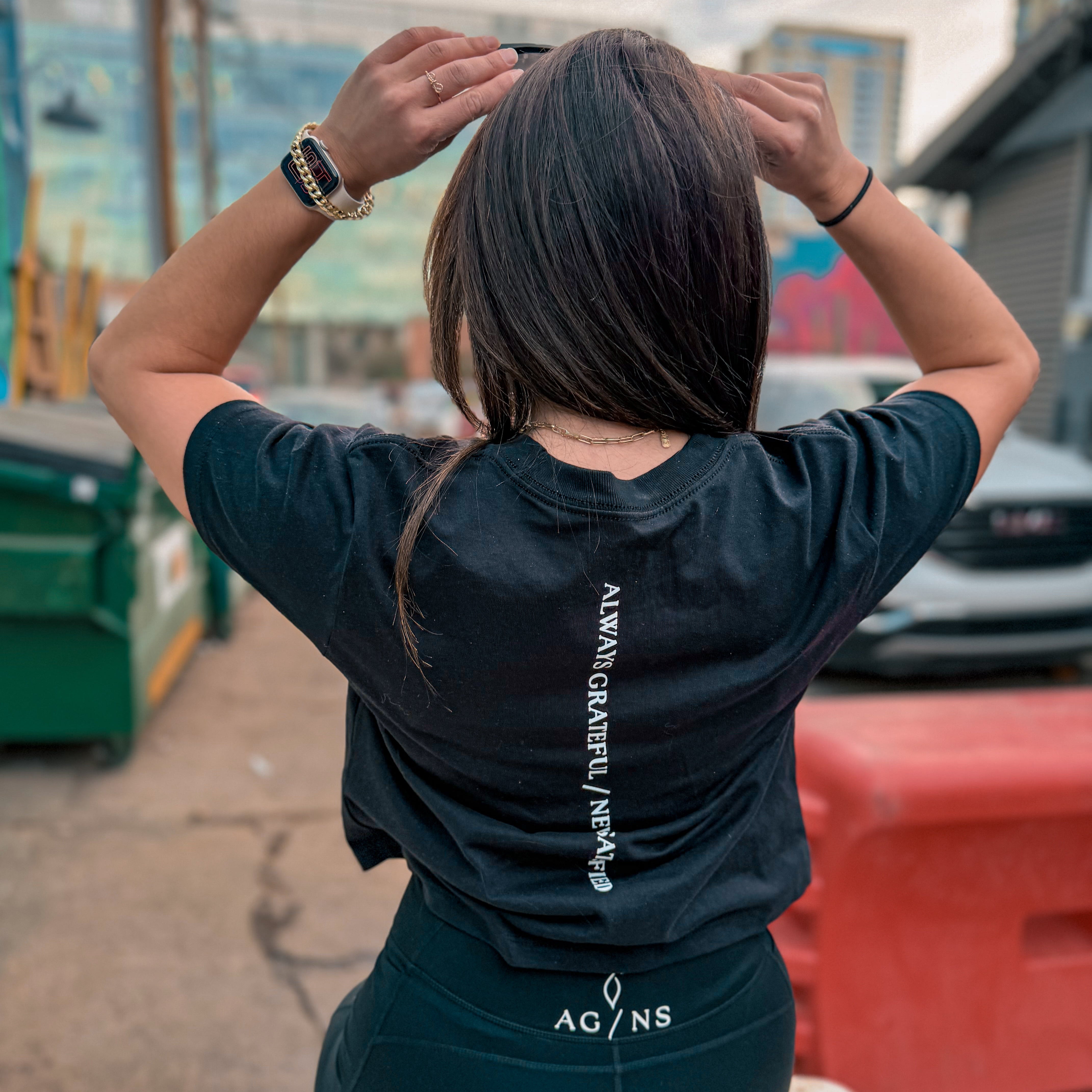 AG/NS THE STANDARD BOXY TEE