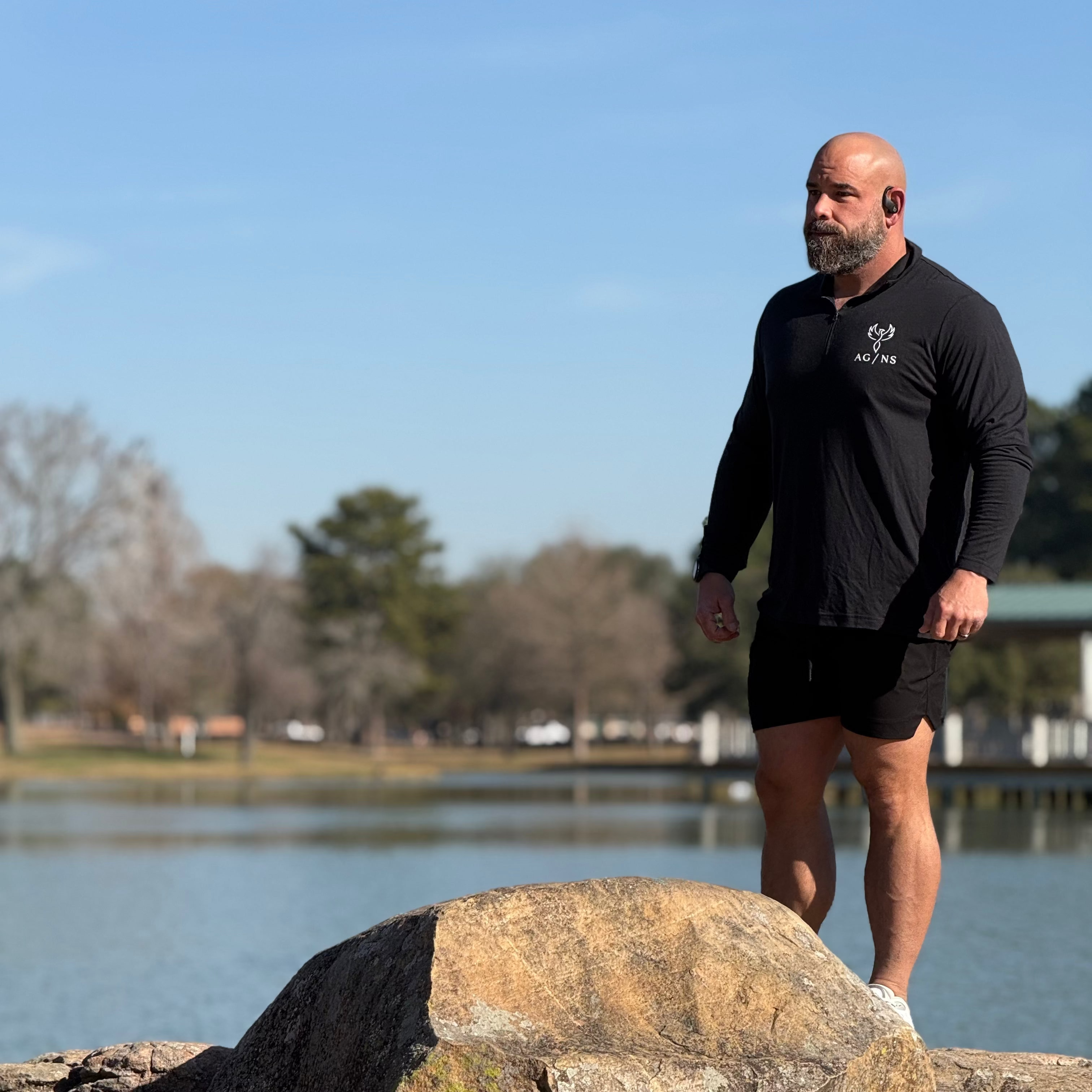 AG/NS The Standard Quarter Zip