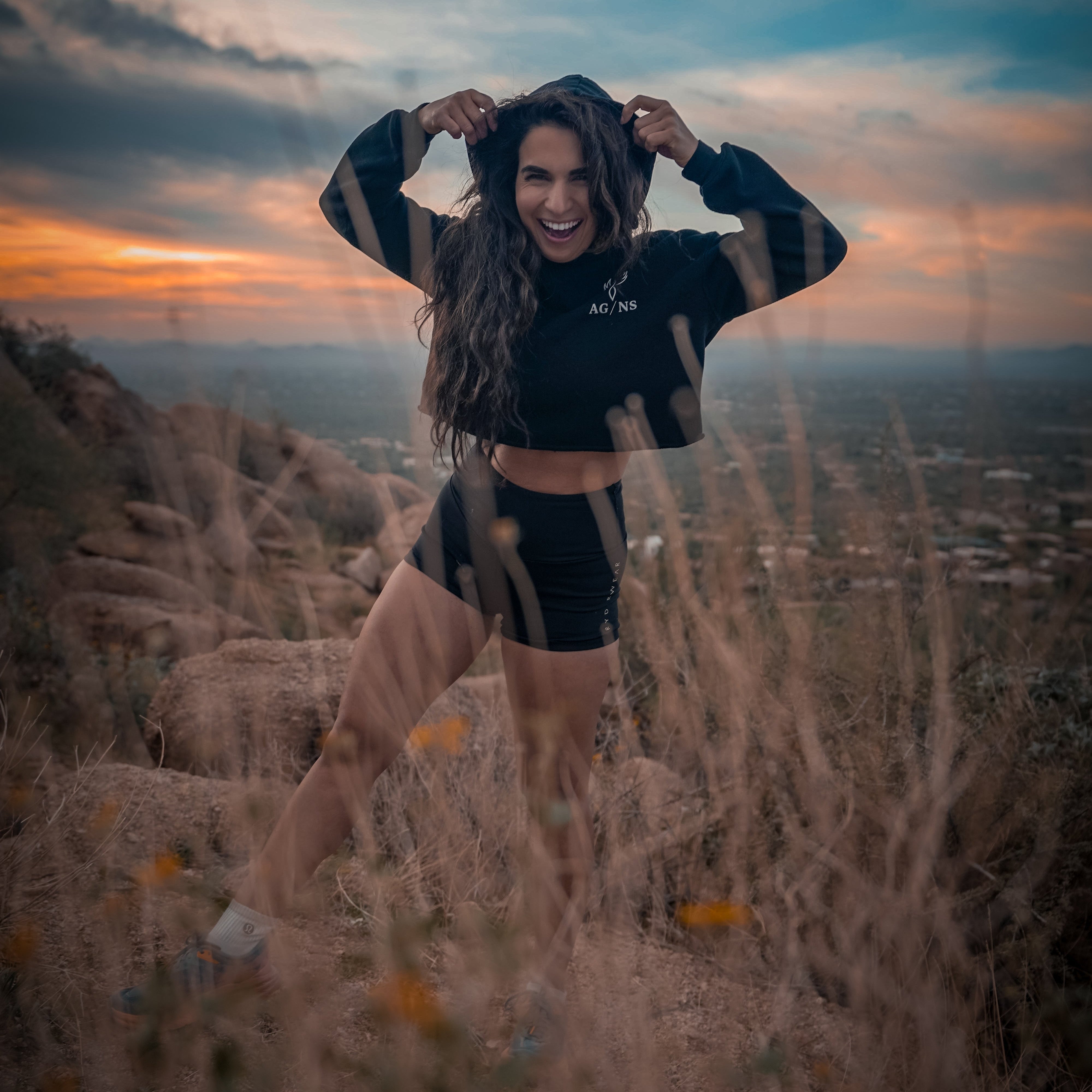 Women's AG/NS 247 Crop Hoodie