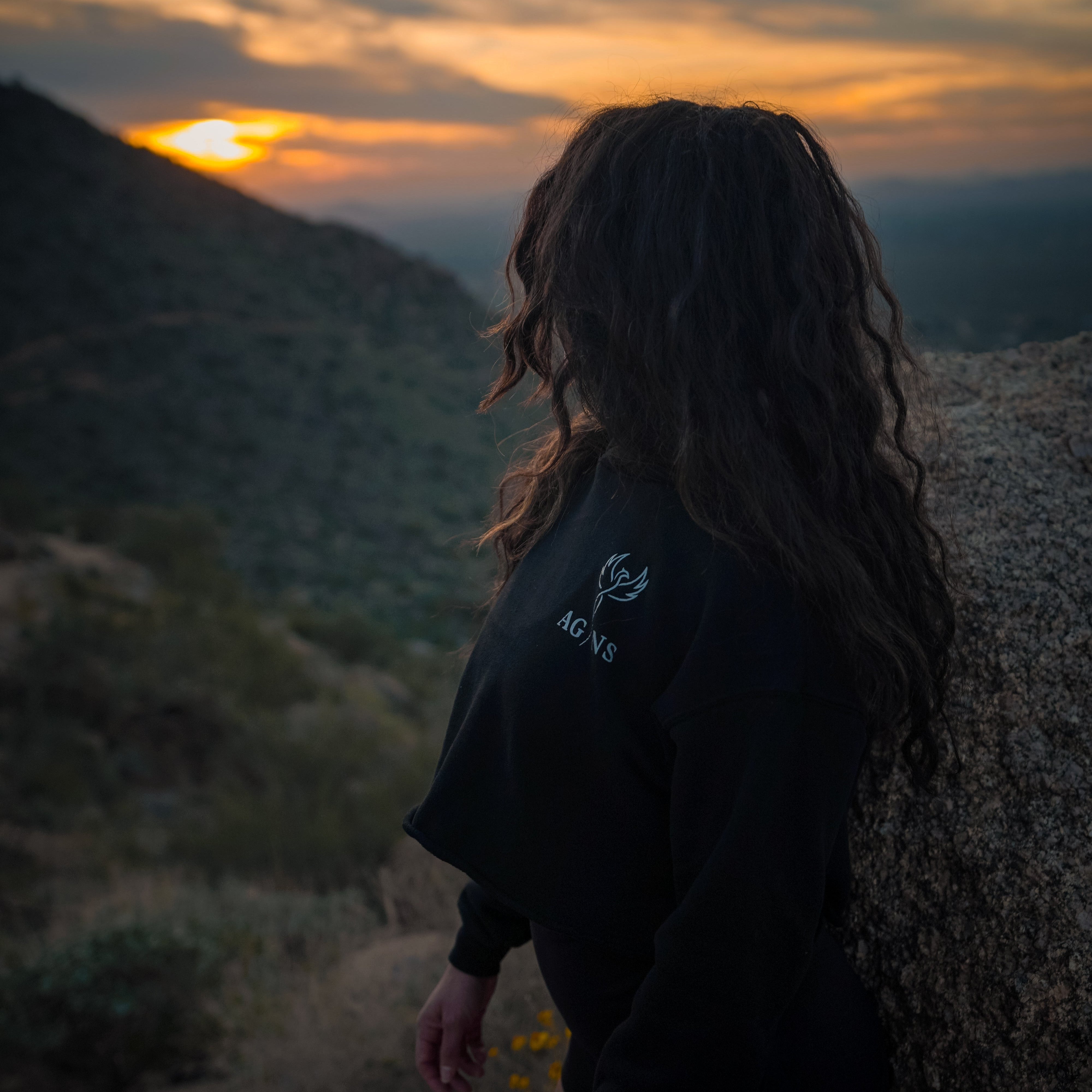 Women's AG/NS 247 Crop Hoodie